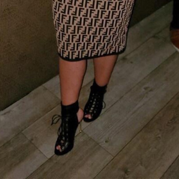 Tom Ford leather Lace up bootie - Picture 6 of 8